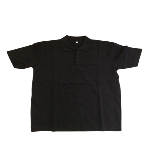 Polo Yaka T-shirt Siyah Renk